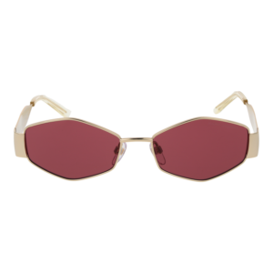 Marc Jacobs Sonnenbrille MARC 496/SHINY 55NOA4S – Frontansicht mit Metall Rahmen und Rosa Gläsern