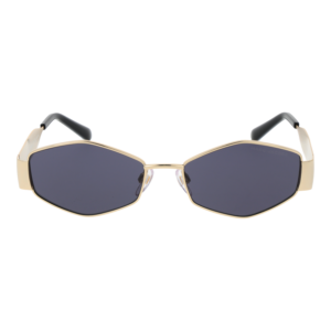 Marc Jacobs Sonnenbrille MARC 496/SHINY 55RHLIR – Frontansicht mit Metall Rahmen und Grau Gläsern