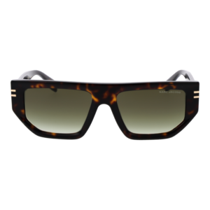 Marc Jacobs Sonnenbrille MARC 904/S 540869K – Frontansicht mit Azetat Rahmen und Grün Gläsern