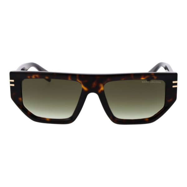 Marc Jacobs Sonnenbrille MARC 904/S 540869K – Frontansicht mit Azetat Rahmen und Grün Gläsern