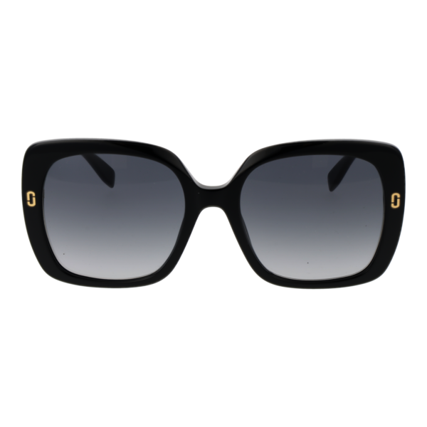 Marc Jacobs Sonnenbrille MJ 1138/S 568079O – Frontansicht mit Azetat Rahmen und Grau Gläsern