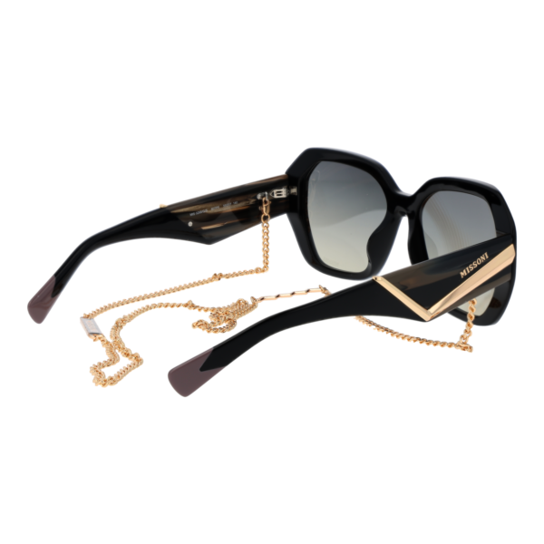 Rückansicht der Missoni Sonnenbrille MIS 0268/G/S 55807PR – Azetat Rahmen