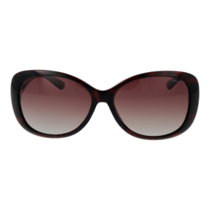 Polaroid Sonnenbrille P8317 580BMLA – Frontansicht mit Kunststoff Rahmen und Braun Gläsern