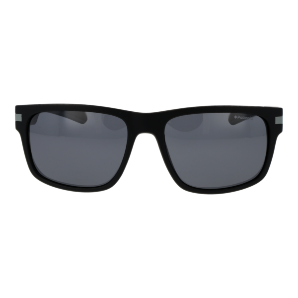Polaroid Sonnenbrille PLD 2066/S 55003M9 – Frontansicht mit Polycarbonat Rahmen und Grau Gläsern