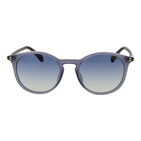 Polaroid Sonnenbrille PLD 4206/S/X 51YB7Z7 – Frontansicht mit Polycarbonat Rahmen und Blau Gläsern