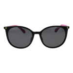 Polaroid Sonnenbrille PLD 4208/S/X 55807M9 – Frontansicht mit Polycarbonat Rahmen und Grau Gläsern
