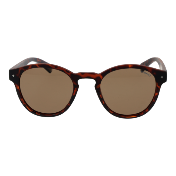Polaroid Sonnenbrille PLD 6042/S 49086SP – Frontansicht mit Polycarbonat Rahmen und Gelb Gläsern