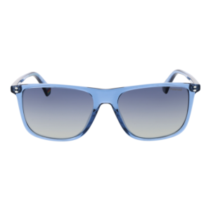 Polaroid Sonnenbrille PLD 6232/S 55PJPZ7 – Frontansicht mit Polycarbonat Rahmen und Blau Gläsern