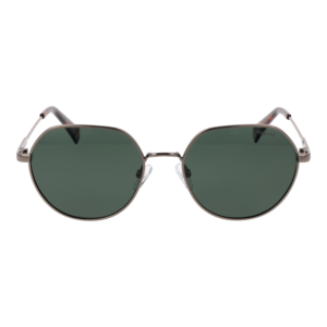 Polaroid Sonnenbrille PLD 6236/S/X 54SMFUC – Frontansicht mit Metall Rahmen und Grün Gläsern