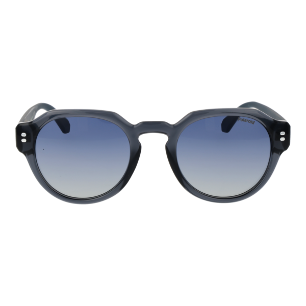 Polaroid Sonnenbrille PLD 6249/S/X 5009VZ7 – Frontansicht mit Polycarbonat Rahmen und Blau Gläsern