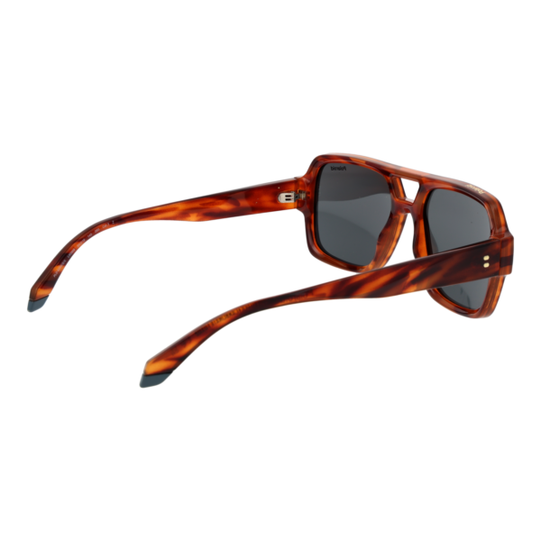 Rückansicht der Polaroid Sonnenbrille PLD 6250/S/X 54L9GM9 – Polycarbonat Rahmen