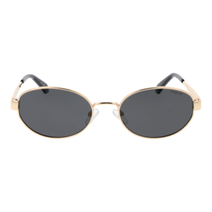 Polaroid Sonnenbrille PLD 6254/S/X 55J5GM9 – Frontansicht mit Metall Rahmen und Grau Gläsern