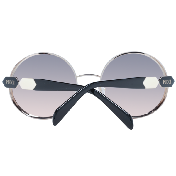 Rückansicht der Pucci Sonnenbrille EP0170 5705B – Metall Rahmen