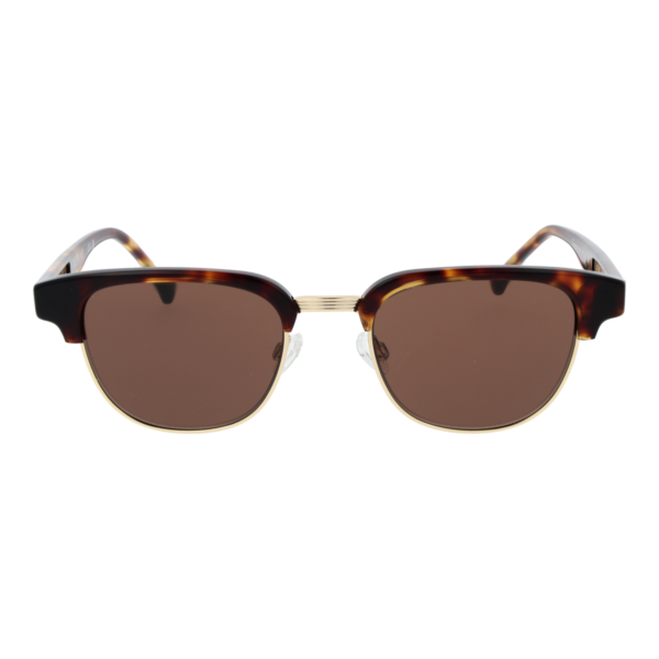 Replay Sonnenbrille RY479V 5102S – Frontansicht mit Metall Rahmen und Grün Gläsern