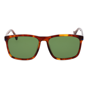Replay Sonnenbrille RY485V 5602S – Frontansicht mit Azetat Rahmen und Grün Gläsern