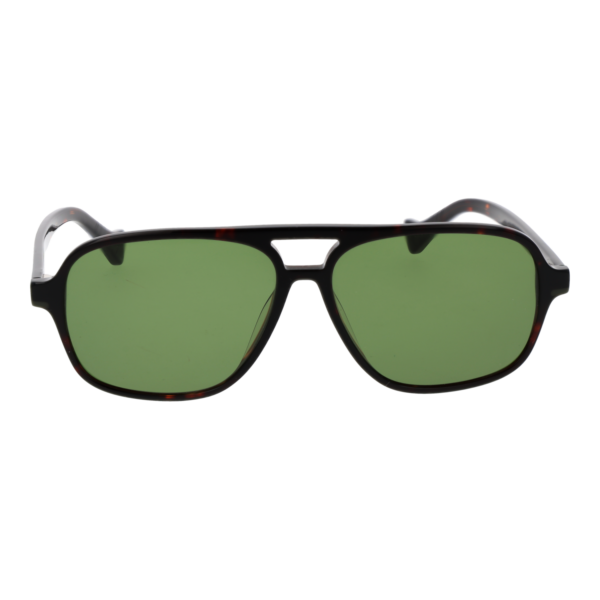 Replay Sonnenbrille RY486V 5602S – Frontansicht mit Azetat Rahmen und Grün Gläsern