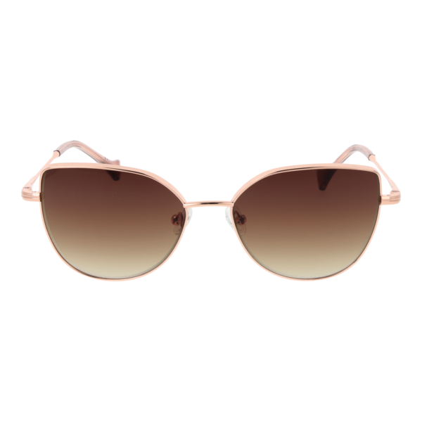 Replay Sonnenbrille RY492V 5402S – Frontansicht mit Metall Rahmen und Braun Gläsern