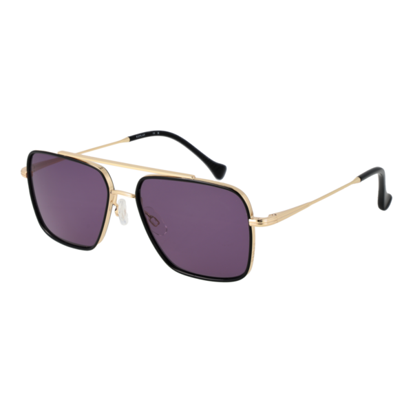 Replay Sonnenbrille RY659S 5501 – Frontansicht mit Metall Rahmen und Lila Gläsern