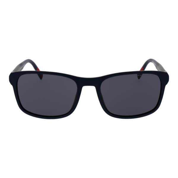 Tommy Hilfiger Sonnenbrille TH 2325/S 56PJPIR – Frontansicht mit Polyamid Rahmen und Grau Gläsern