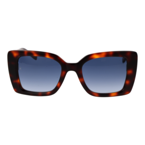 Tommy Hilfiger Sonnenbrille TH 2341/S 5105L08 – Frontansicht mit Azetat Rahmen und Blau Gläsern