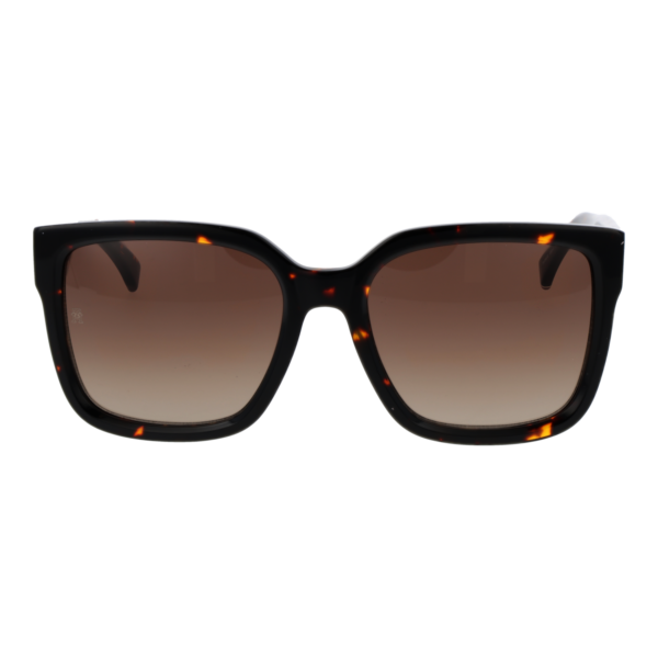 Tommy Hilfiger Sonnenbrille TH 2342/S 56086HA – Frontansicht mit Azetat Rahmen und Braun Gläsern