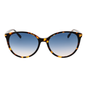 Tommy Hilfiger Sonnenbrille TH 2350/S 56086I4 – Frontansicht mit Azetat Rahmen und Blau Gläsern