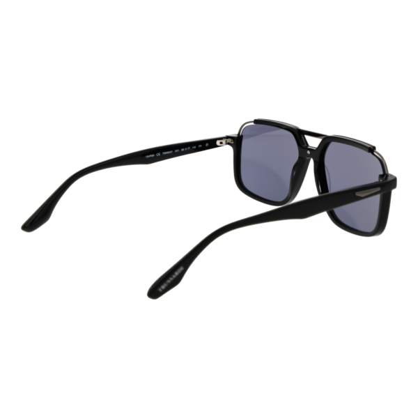 Rückansicht der Trussardi Sonnenbrille TSM9037 58A01 – Azetat & Edelstahl Rahmen