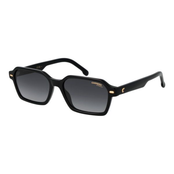 Carrera Rechteck Sonnenbrille CARRERA 3114/S 548079O in Schwarz – 45° Seitenansicht