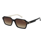 Carrera Rechteck Sonnenbrille CARRERA 3114/S 5480SHA in Schwarz – 45° Seitenansicht