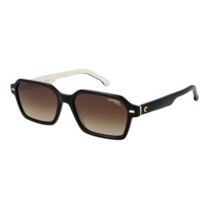 Carrera Rechteck Sonnenbrille CARRERA 3114/S 5480SHA in Schwarz – 45° Seitenansicht