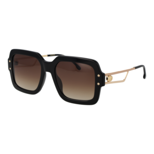 Carrera Quadrat Sonnenbrille CARRERA 3104/S 550WMHA in Schwarz – 45° Seitenansicht