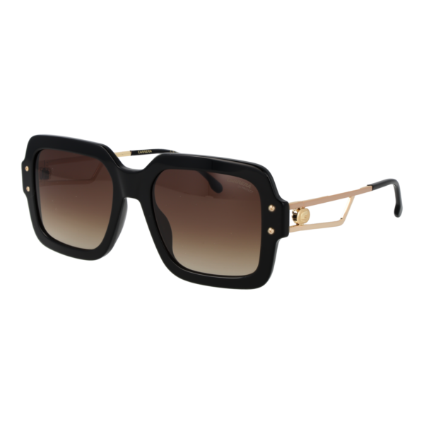 Carrera Quadrat Sonnenbrille CARRERA 3104/S 550WMHA in Schwarz – 45° Seitenansicht