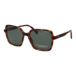 Polaroid Quadrat Sonnenbrille PLD 4217/S 56086UC in Havana – 45° Seitenansicht