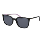 Polaroid Quadrat Sonnenbrille PLD 4209/S/X 56807M9 in Schwarz – 45° Seitenansicht