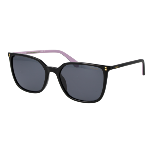 Polaroid Sonnenbrille PLD 4209/S/X 56807M9 – 45° Seitenansicht Polaroid Quadrat Sonnenbrille PLD 4209/S/X 56807M9 in Schwarz – 45° Seitenansicht