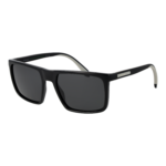 Polaroid Quadrat Sonnenbrille PLD 2176/S/X 56807M9 in Schwarz – 45° Seitenansicht