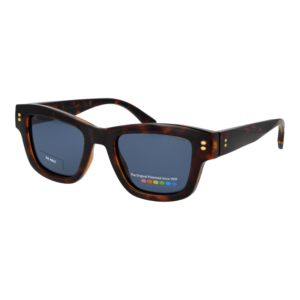 Polaroid Rechteck Sonnenbrille PLD 6256/S/X 49086C3 in Havana – 45° Seitenansicht
