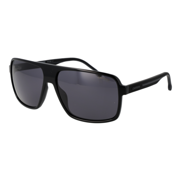 Carrera Rechteck Sonnenbrille C SPORT 19/S 63807IR in Schwarz – 45° Seitenansicht