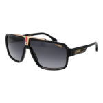 Carrera Rechteck Sonnenbrille CARRERA 1091/S 658079O in Schwarz – 45° Seitenansicht
