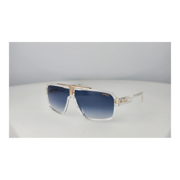 Carrera Sonnenbrille CARRERA 1091/S 6590008 – 45° Seitenansicht Carrera Monoscheibe Sonnenbrille CARRERA 1091/S 6590008 in Transparent – 45° Seitenansicht