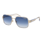 Carrera Rechteck Sonnenbrille CARRERA 1092/S 5890008 in Transparent – 45° Seitenansicht