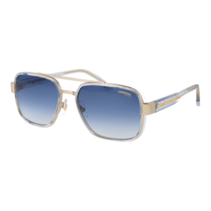 Carrera Rechteck Sonnenbrille CARRERA 1092/S 5890008 in Transparent – 45° Seitenansicht