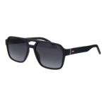Tommy Hilfiger Rechteck Sonnenbrille TH 2376/S 57XW09O in Blau – 45° Seitenansicht