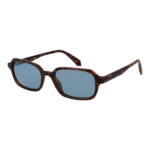Polaroid Rechteck Sonnenbrille PLD 4219/S 53086C3 in Havana – 45° Seitenansicht