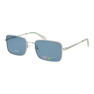 Polaroid Rechteck Sonnenbrille PLD 4213/G/S/X 57010C3 in Silber – 45° Seitenansicht