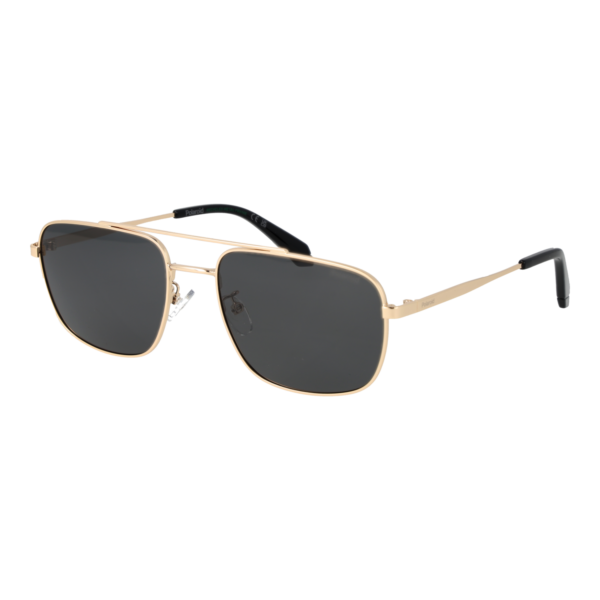 Polaroid Pilotenbrille Sonnenbrille PLD 4214/G/S/X 592F7M9 in Gold – 45° Seitenansicht