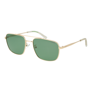 Polaroid Pilotenbrille Sonnenbrille PLD 4214/G/S/X 59PEFUC in Gold – 45° Seitenansicht
