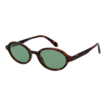 Polaroid Oval Sonnenbrille PLD 4220/S 51WR9UC in Havana – 45° Seitenansicht