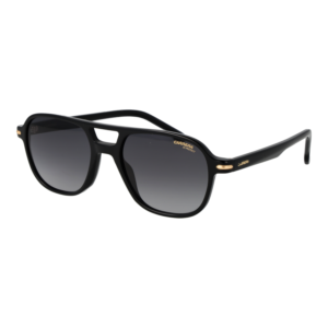 Carrera Rechteck Sonnenbrille CARRERA 392/S 548079O in Schwarz – 45° Seitenansicht