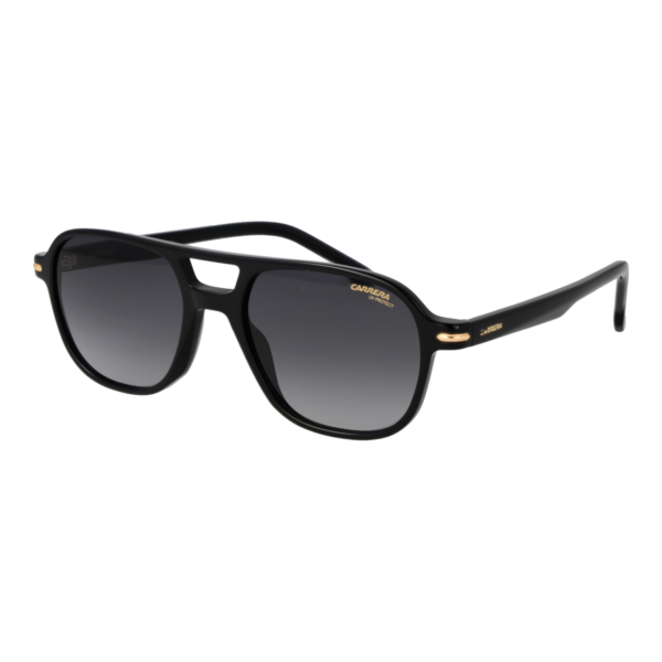 Carrera Rechteck Sonnenbrille CARRERA 392/S 548079O in Schwarz – 45° Seitenansicht